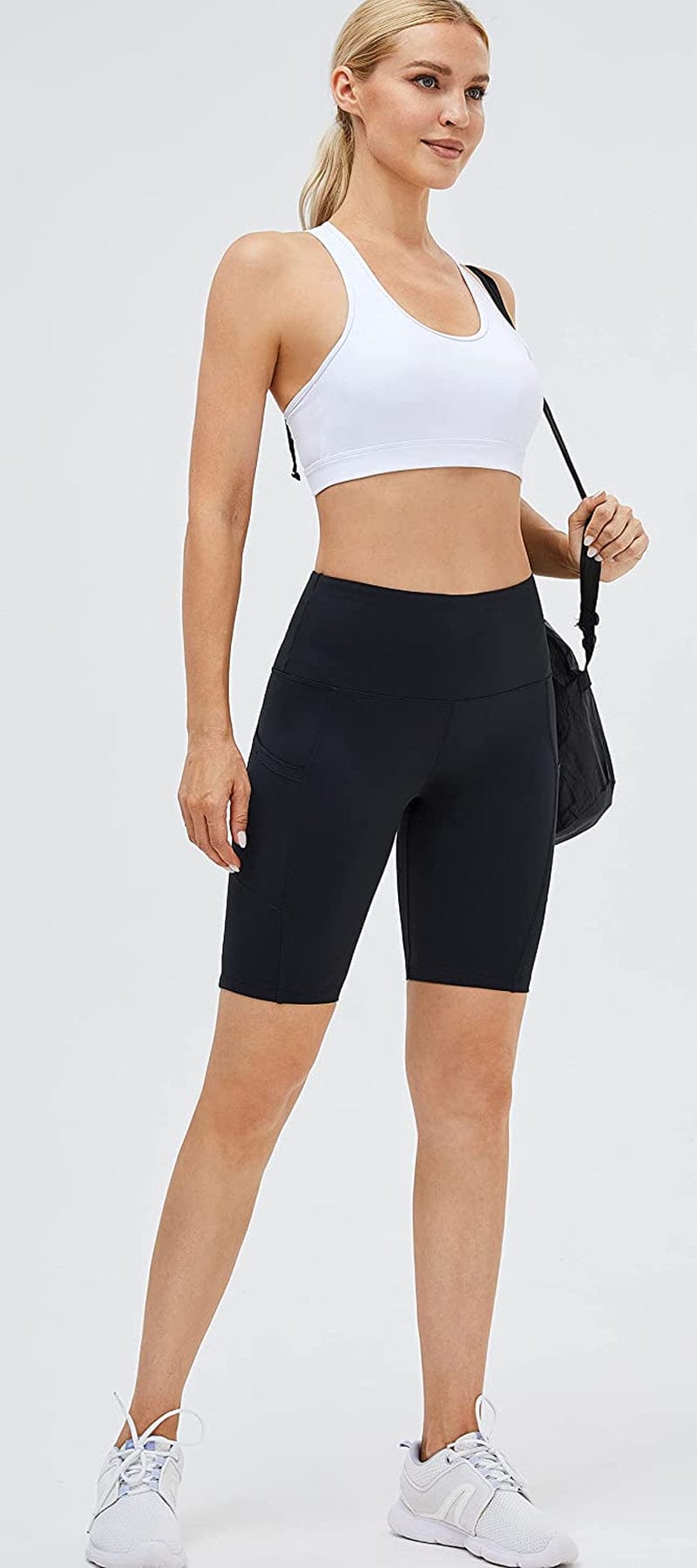 Women'S Racerback Sports Fitness Support Workout Running Bras