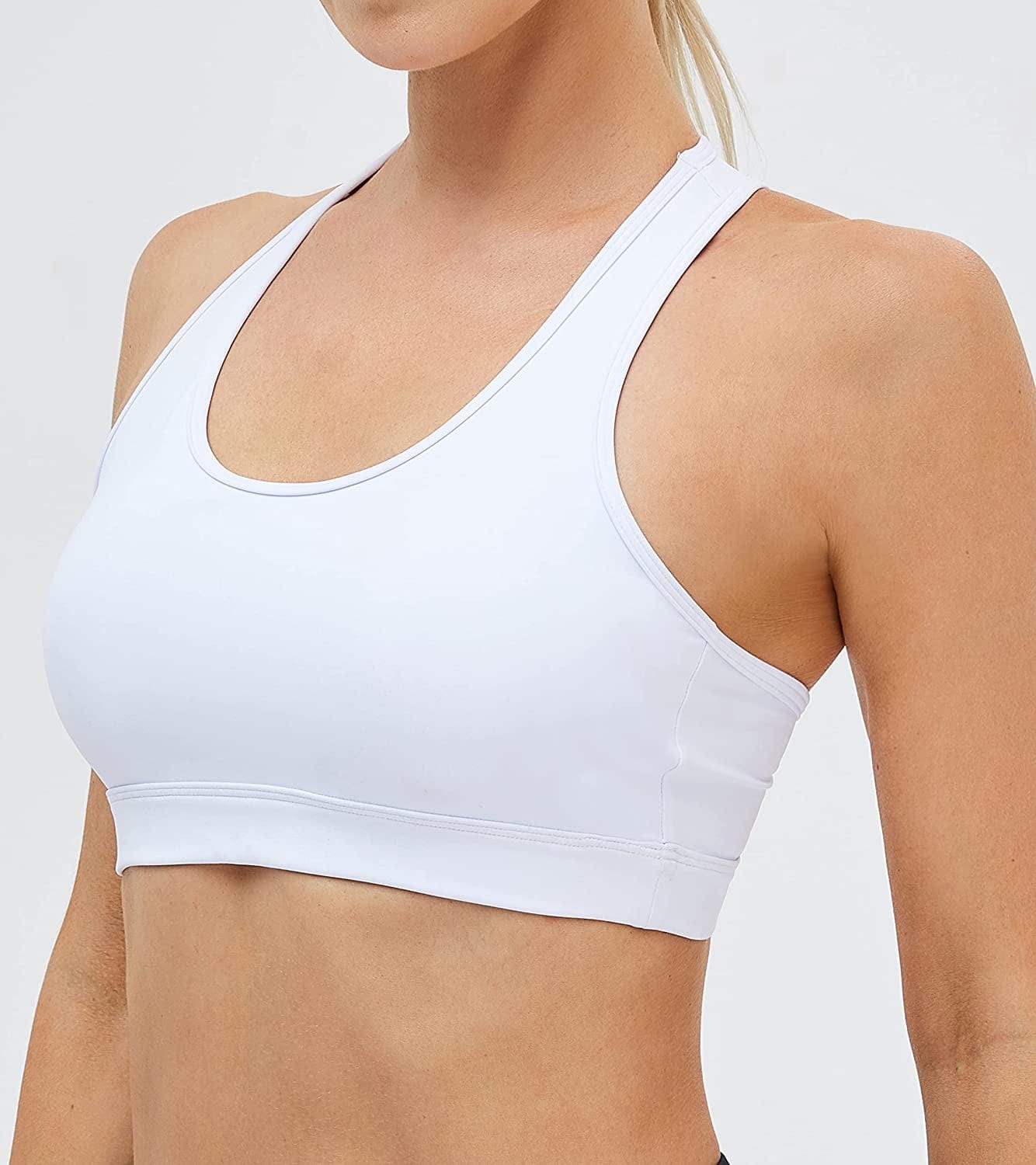 Women'S Racerback Sports Fitness Support Workout Running Bras