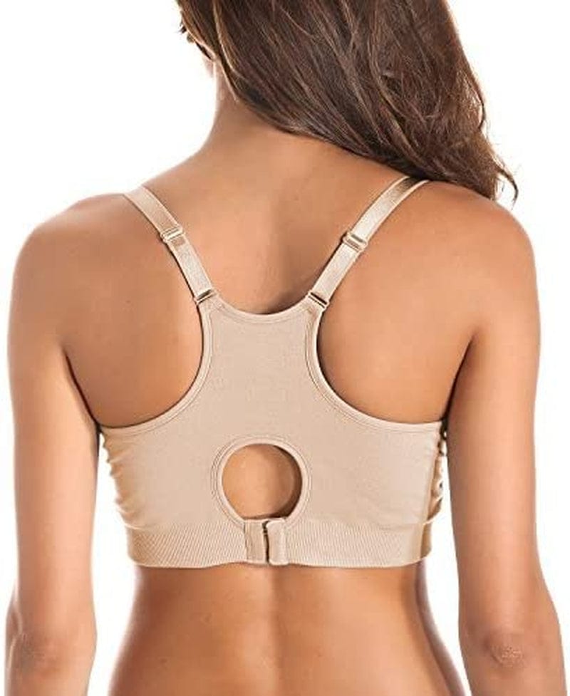 Women'S Racerback Support Seamless Maternity Nursing Bra