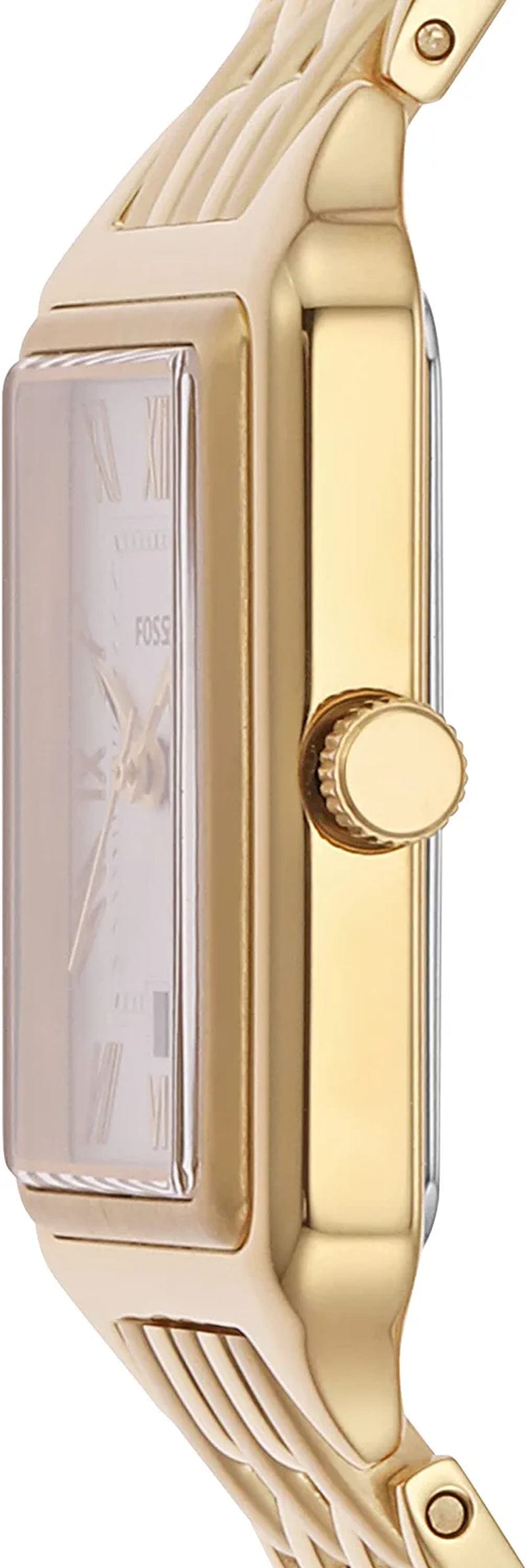 Women'S Racquel Quartz Rectangular Watch with Stainless Steel or Leather Strap