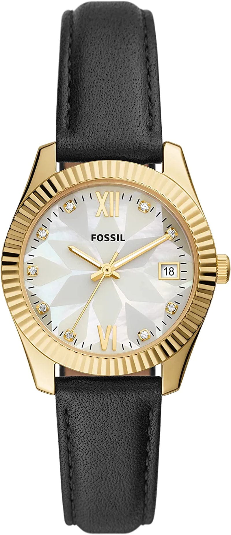 Women'S Scarlette Stainless Steel Quartz Watch Gold/Black