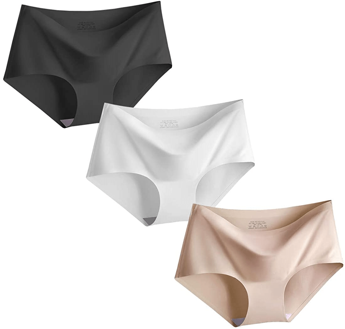 Women’S Seamless Underwears Panties Sexy Lace Hipster Bikini Thong Briefs Panty Underwear for Women Apparel & Accessories > Clothing > Underwear & Socks > Underwear Generic St011 -3 Colors - Breif Medium