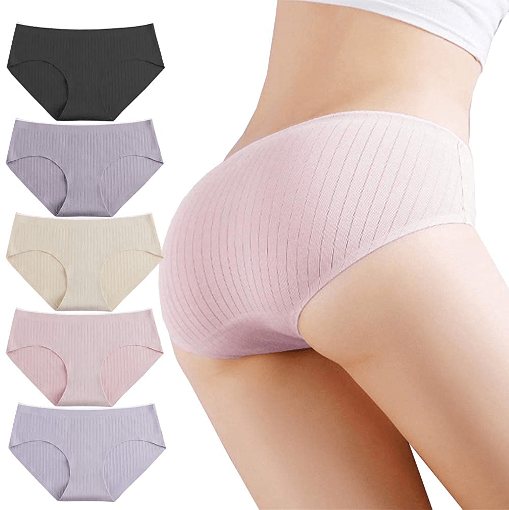 Women’S Seamless Underwears Panties Sexy Lace Hipster Bikini Thong Briefs Panty Underwear for Women Apparel & Accessories > Clothing > Underwear & Socks > Underwear Generic 5 Pack – Cotton Brief Small