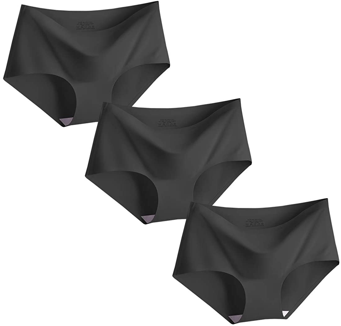 Women’S Seamless Underwears Panties Sexy Lace Hipster Bikini Thong Briefs Panty Underwear for Women Apparel & Accessories > Clothing > Underwear & Socks > Underwear Generic Brief – 3 Pack – Black Medium