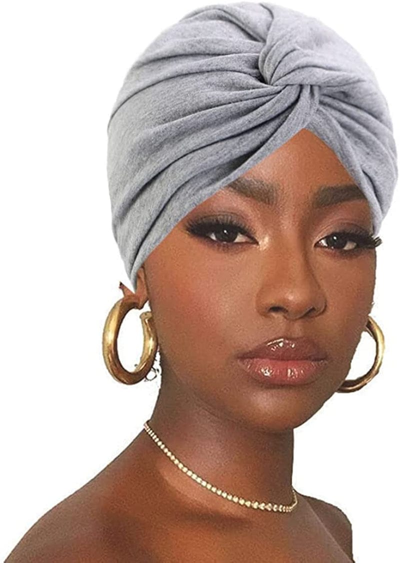 Women'S Sleep Soft Turban Pre Tied Cotton India Chemo Cap Beanie Turban Headwear Apparel & Accessories > Clothing Accessories > Headwear Hcimooy