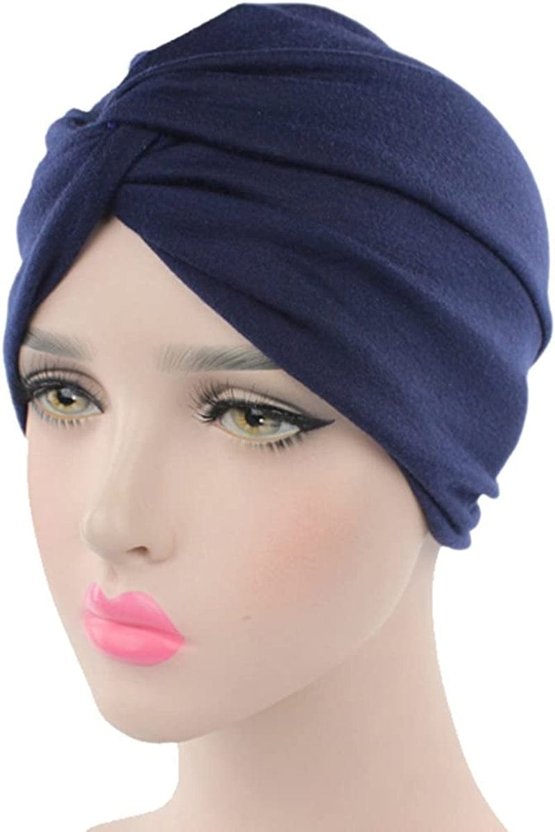 Women'S Sleep Soft Turban Pre Tied Cotton India Chemo Cap Beanie Turban Headwear Apparel & Accessories > Clothing Accessories > Headwear Hcimooy