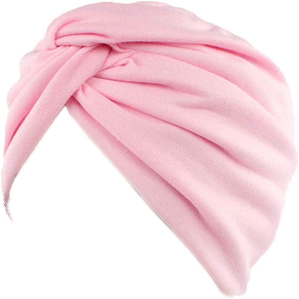 Women'S Sleep Soft Turban Pre Tied Cotton India Chemo Cap Beanie Turban Headwear Apparel & Accessories > Clothing Accessories > Headwear Hcimooy