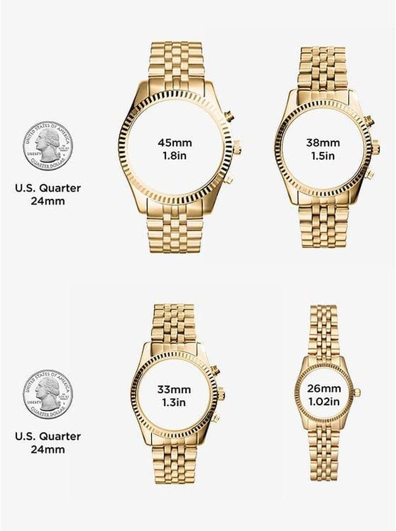 Women'S Slim Runway Three-Hand Stainless Steel Quartz Watch