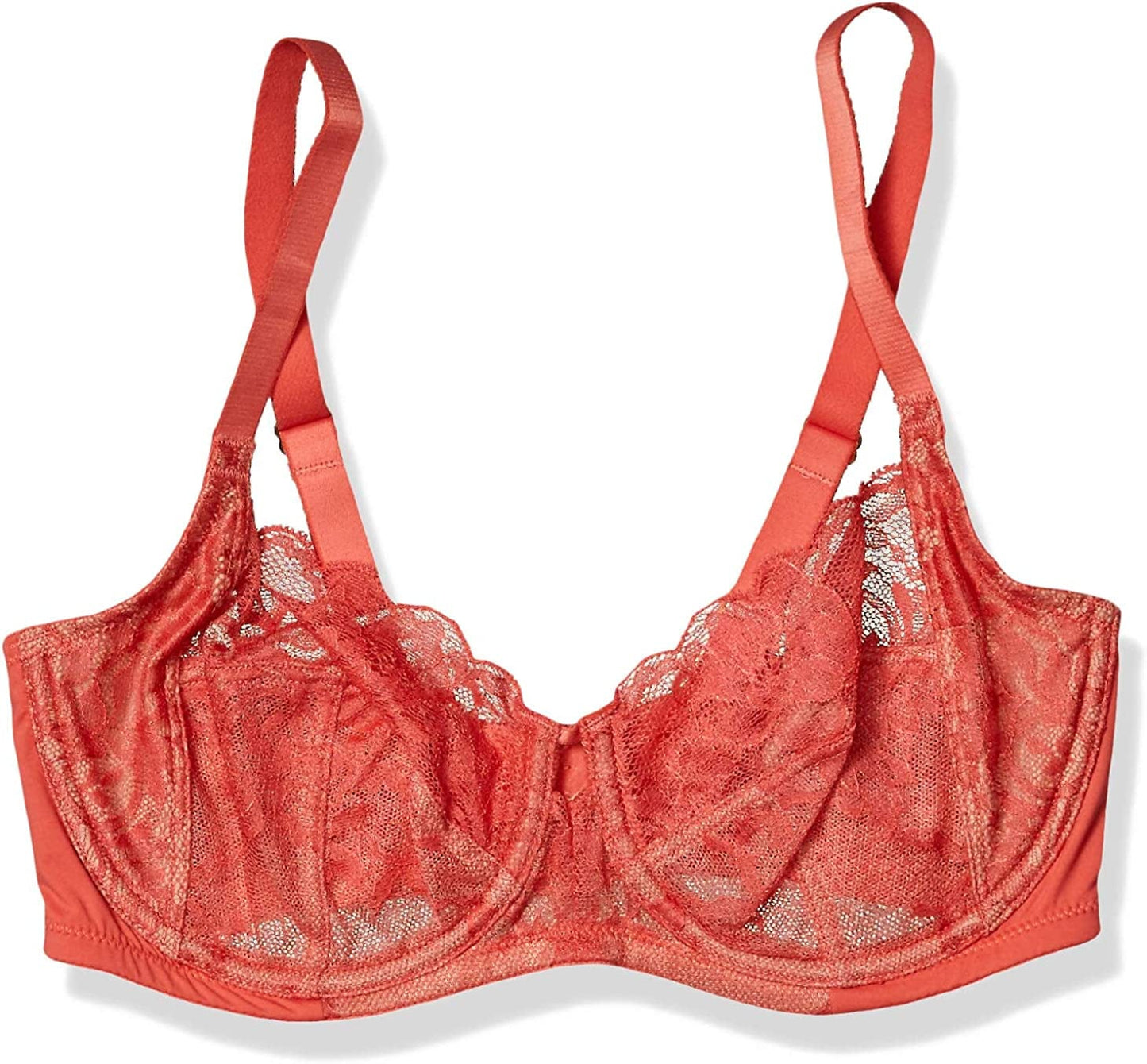 Women'S Statement Full Figure Underwire Bra Sunkist/Cafe / 34C