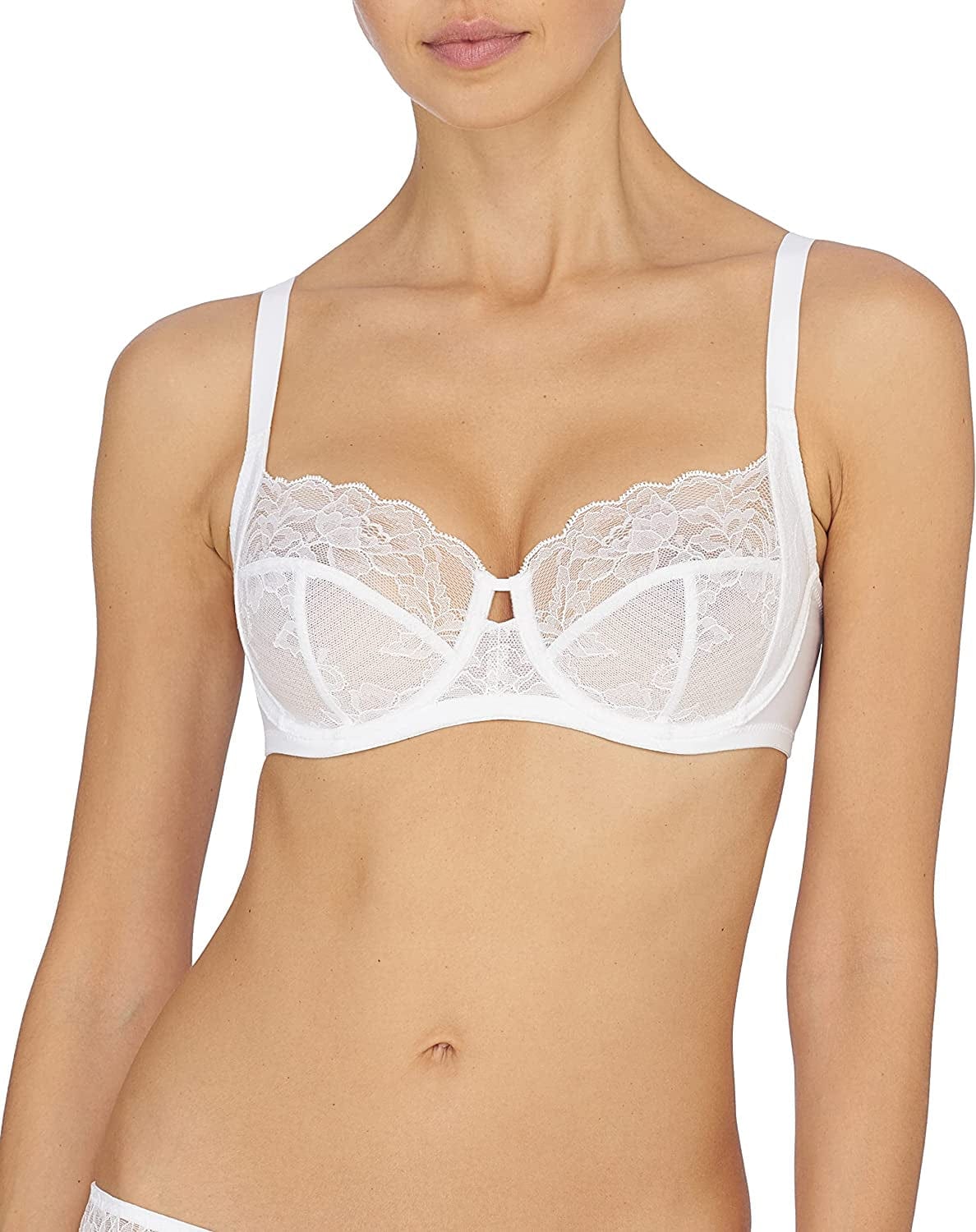 Women'S Statement Full Figure Underwire Bra White / 42H