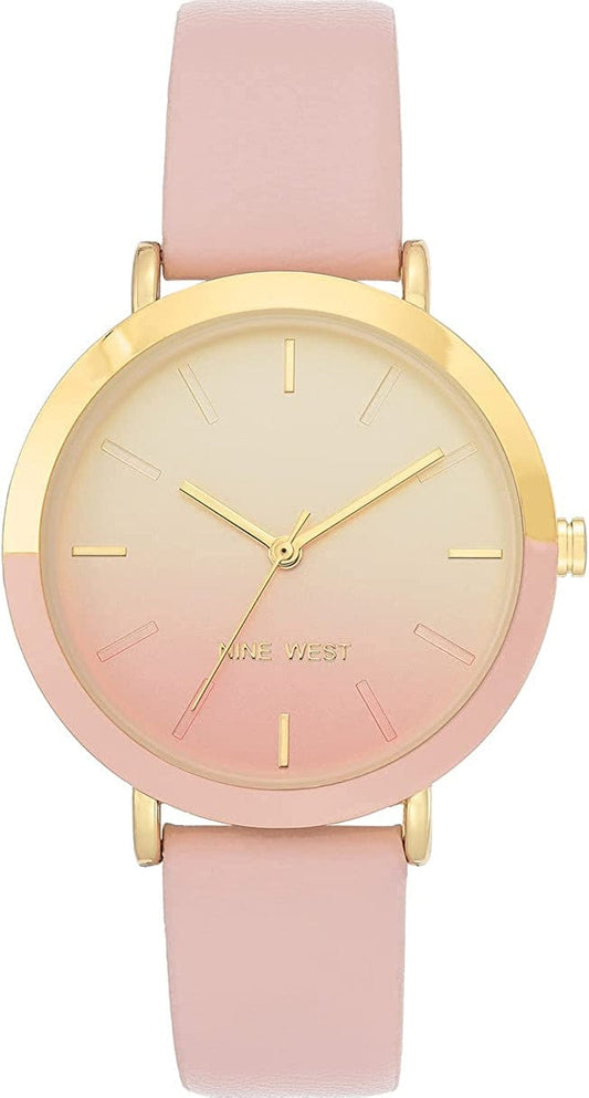 Women'S Strap Watch Pink/Gold