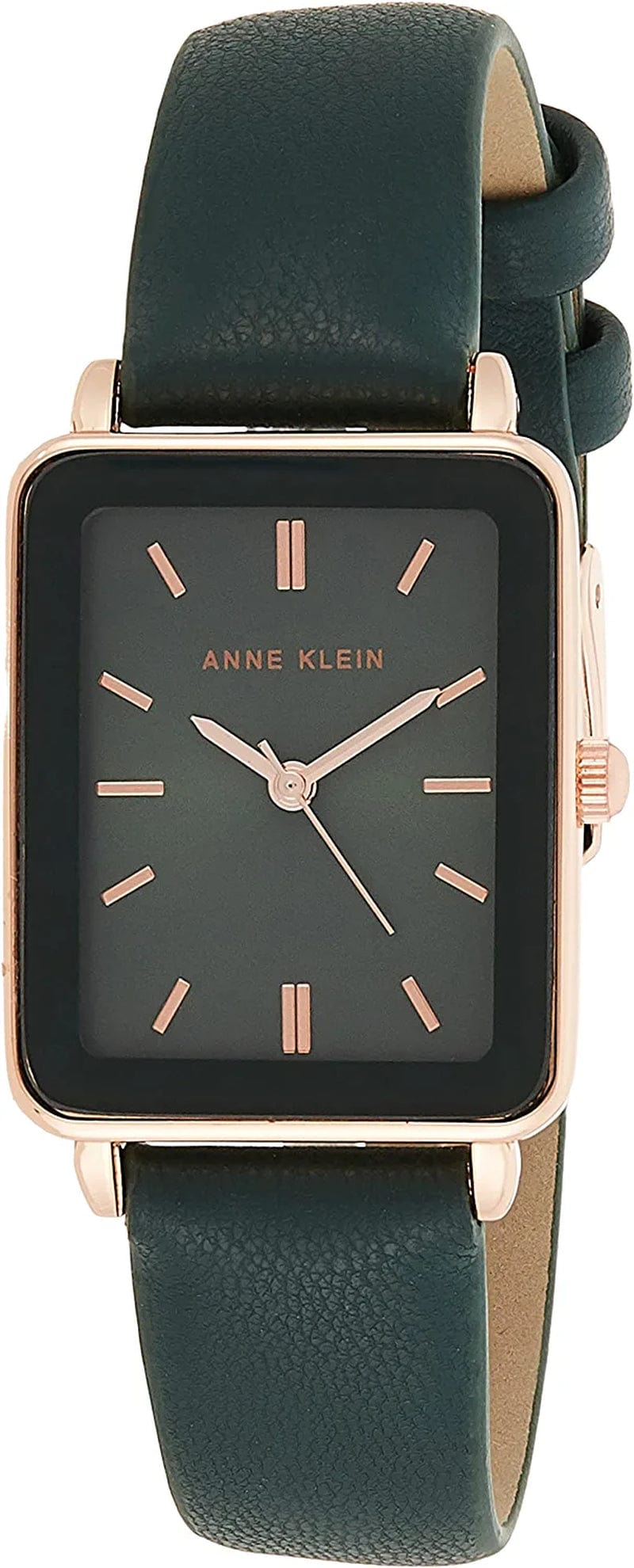 Women'S Strap Watch, AK/3702 Green/Rose Gold
