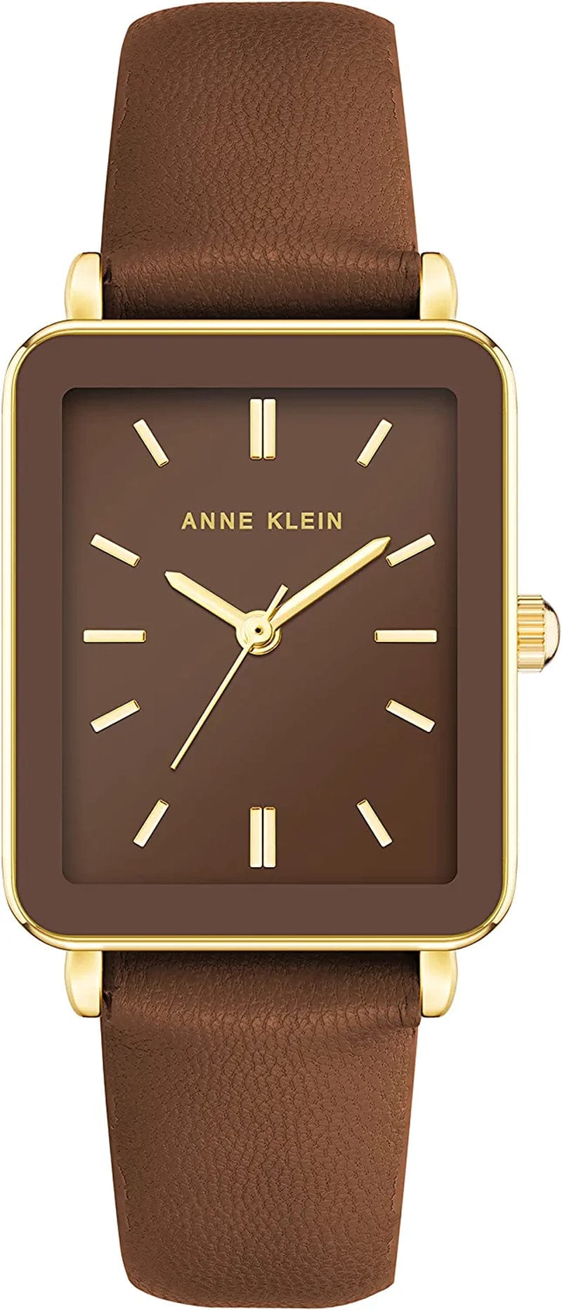 Women'S Strap Watch, AK/3702 Luggage Brown/Gold