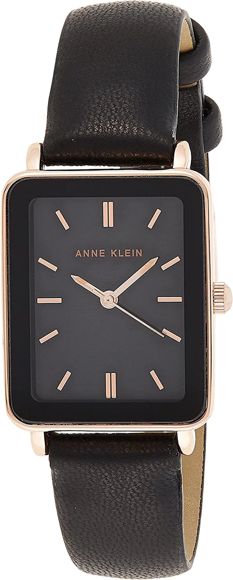 Women'S Strap Watch, AK/3702 Black/Rose Gold