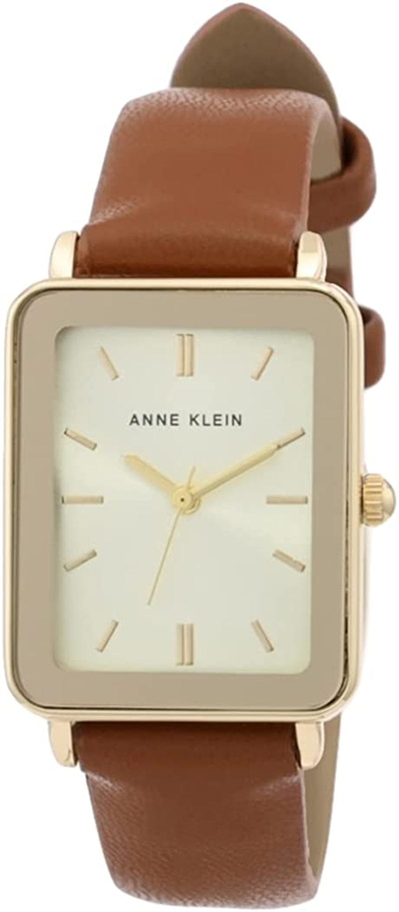 Women'S Strap Watch, AK/3702 Brown/Gold