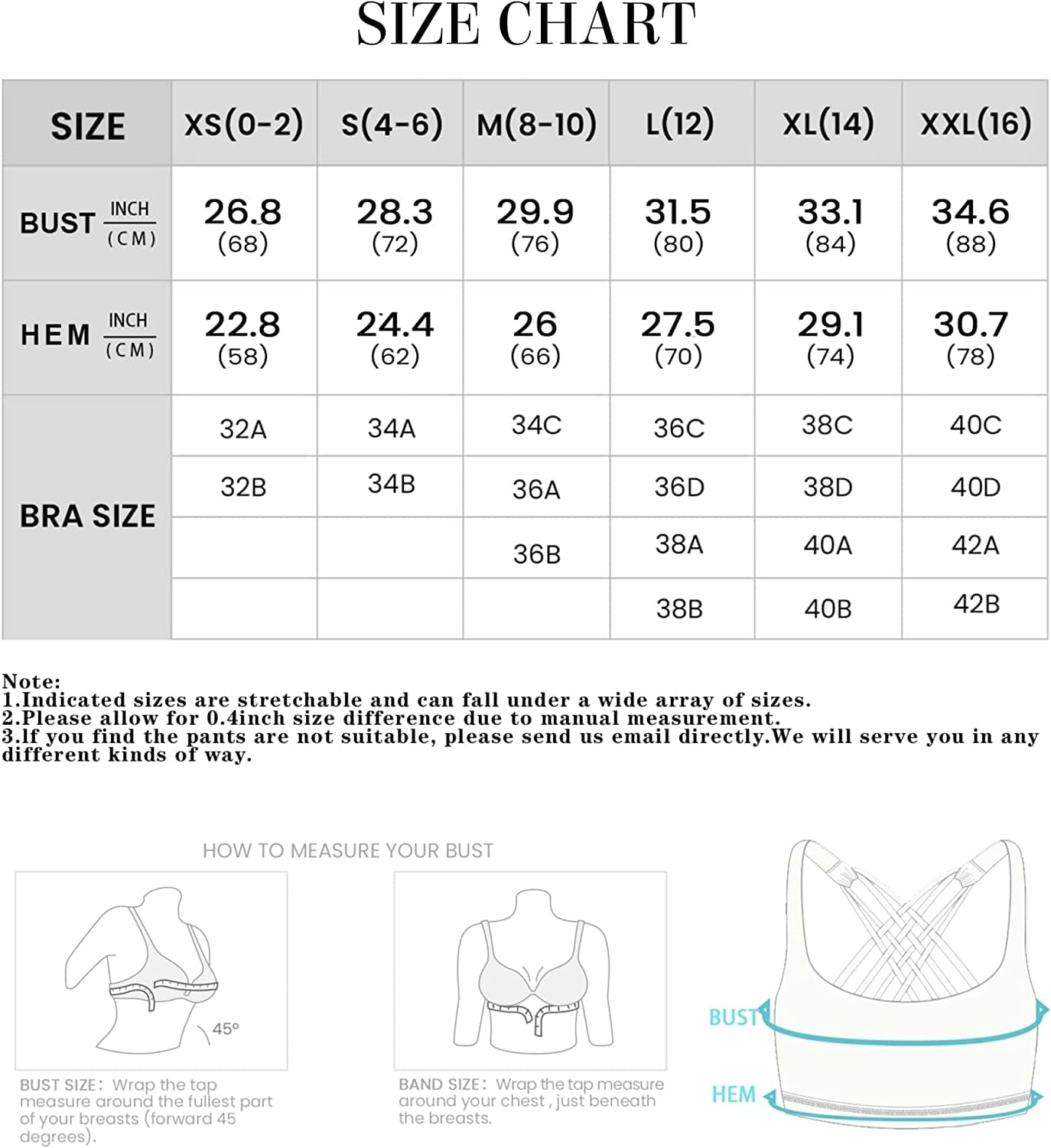 Women'S Strappy Longline Sports Bra Crisscross Back Medium Support Padded Workout Tank Yoga Crop Top