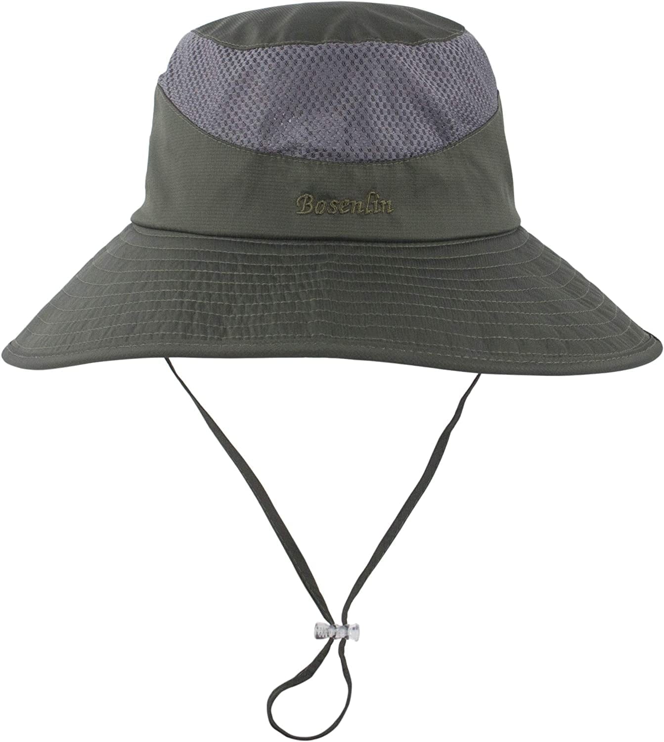Women'S Summer Sun Outdoor UV Protection Foldable Mesh Wide Brim Beach Fishing Bucket Hat Apparel & Accessories > Clothing Accessories > Hats Muryobao