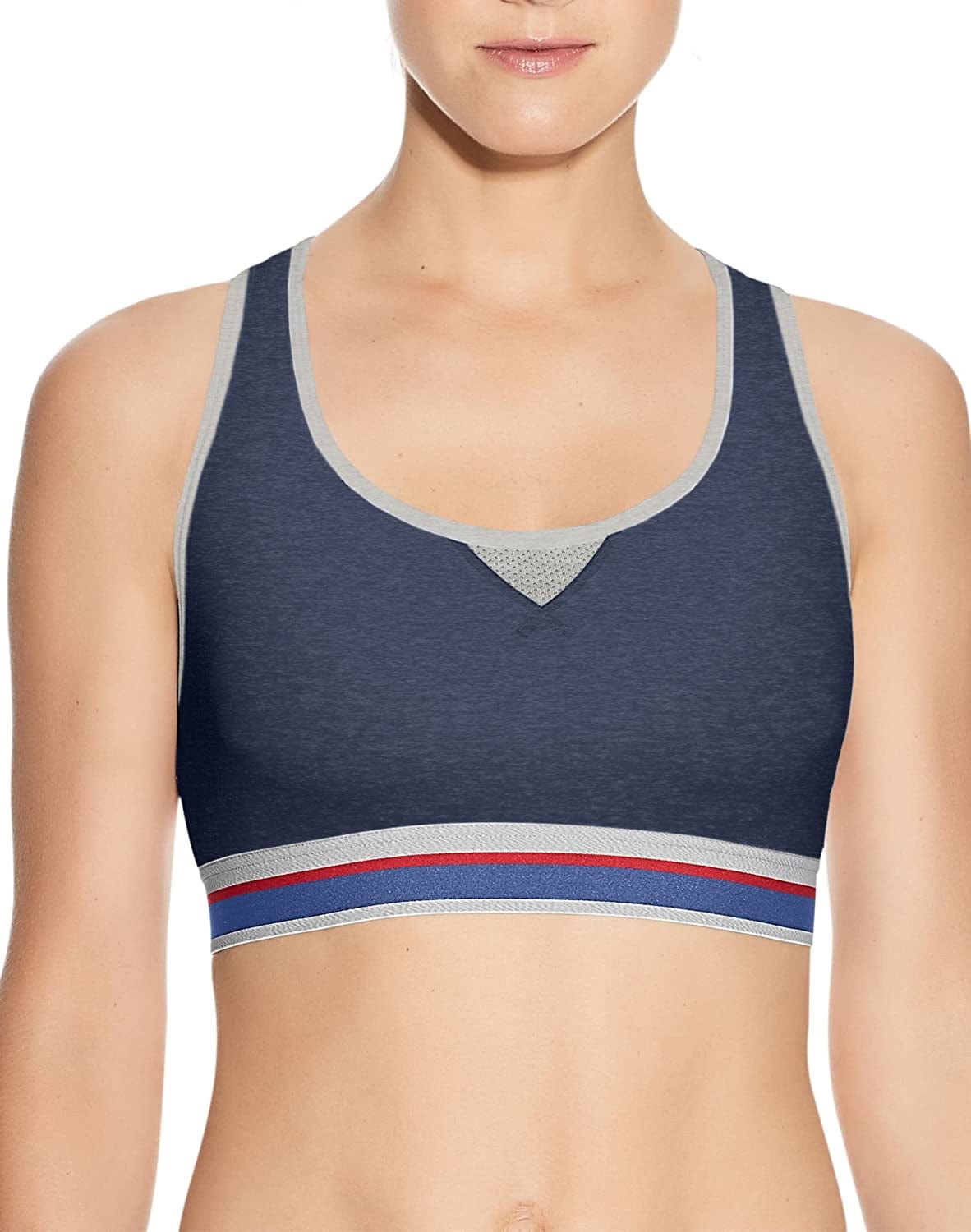 Women'S the Authentic Sports Bra Imperial Indigo Heather/Sideline Heather / Small