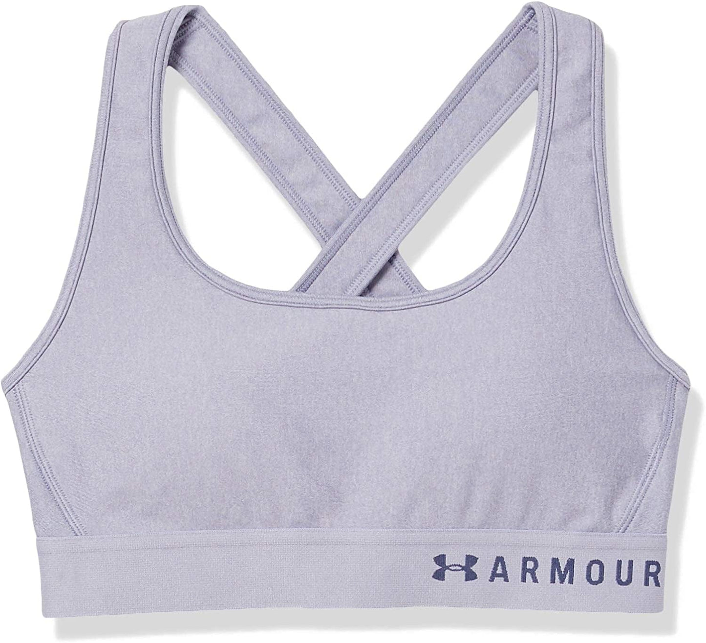 Women'S Threadborne Heathered Sports Bra Purple Dusk Light Heather (555)/Blue Ink / X-Small