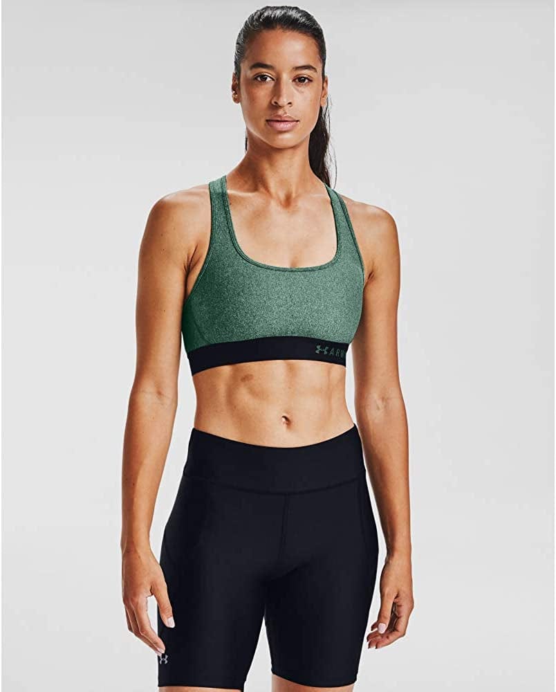 Women'S Threadborne Heathered Sports Bra Saxon Green Light Heather (386)/Saxon Green / X-Large