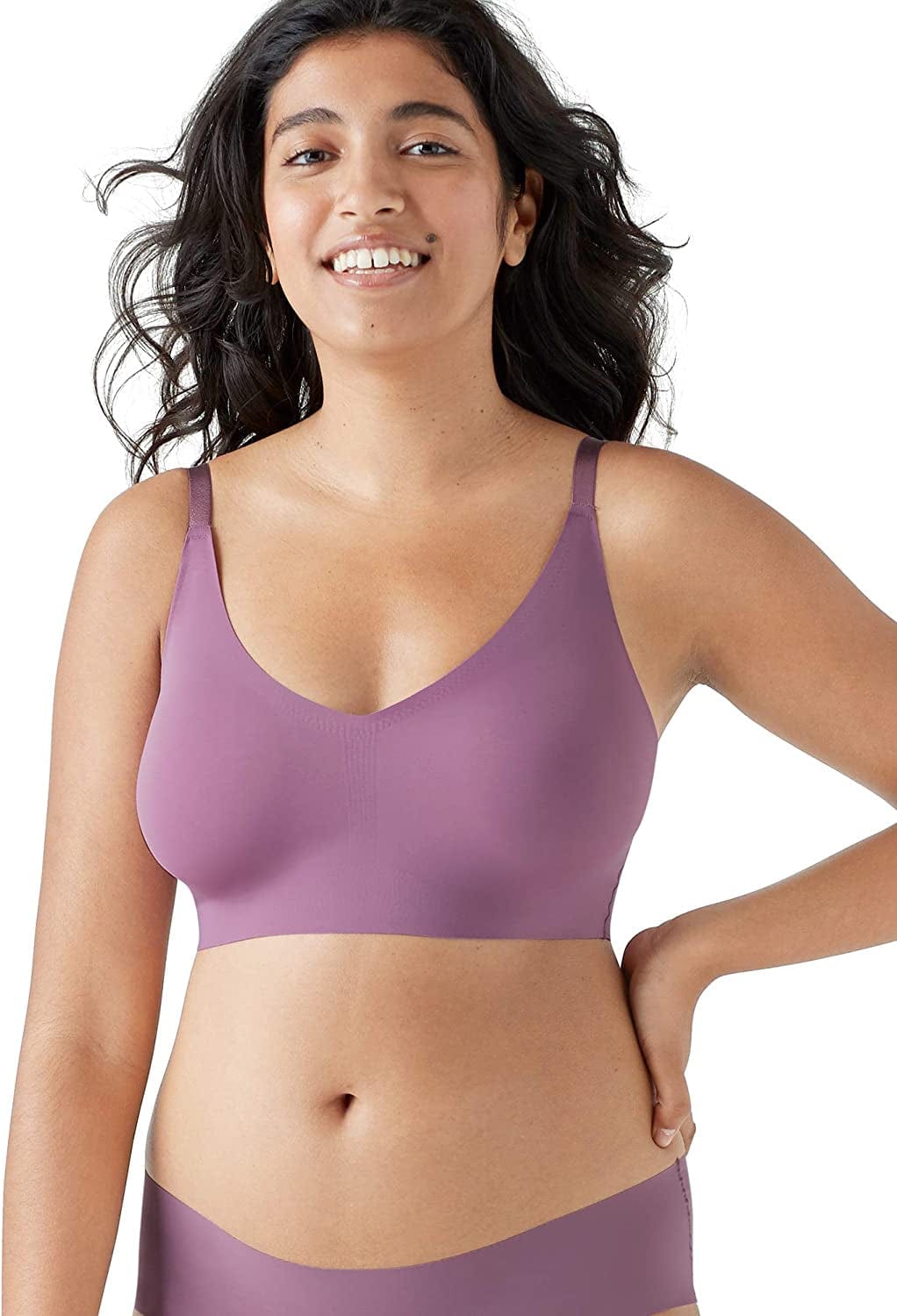 Women'S True Body Triangle Convertible Strap Bra Berry Conserve / Standard Cup / S (32C-D,34A-B)