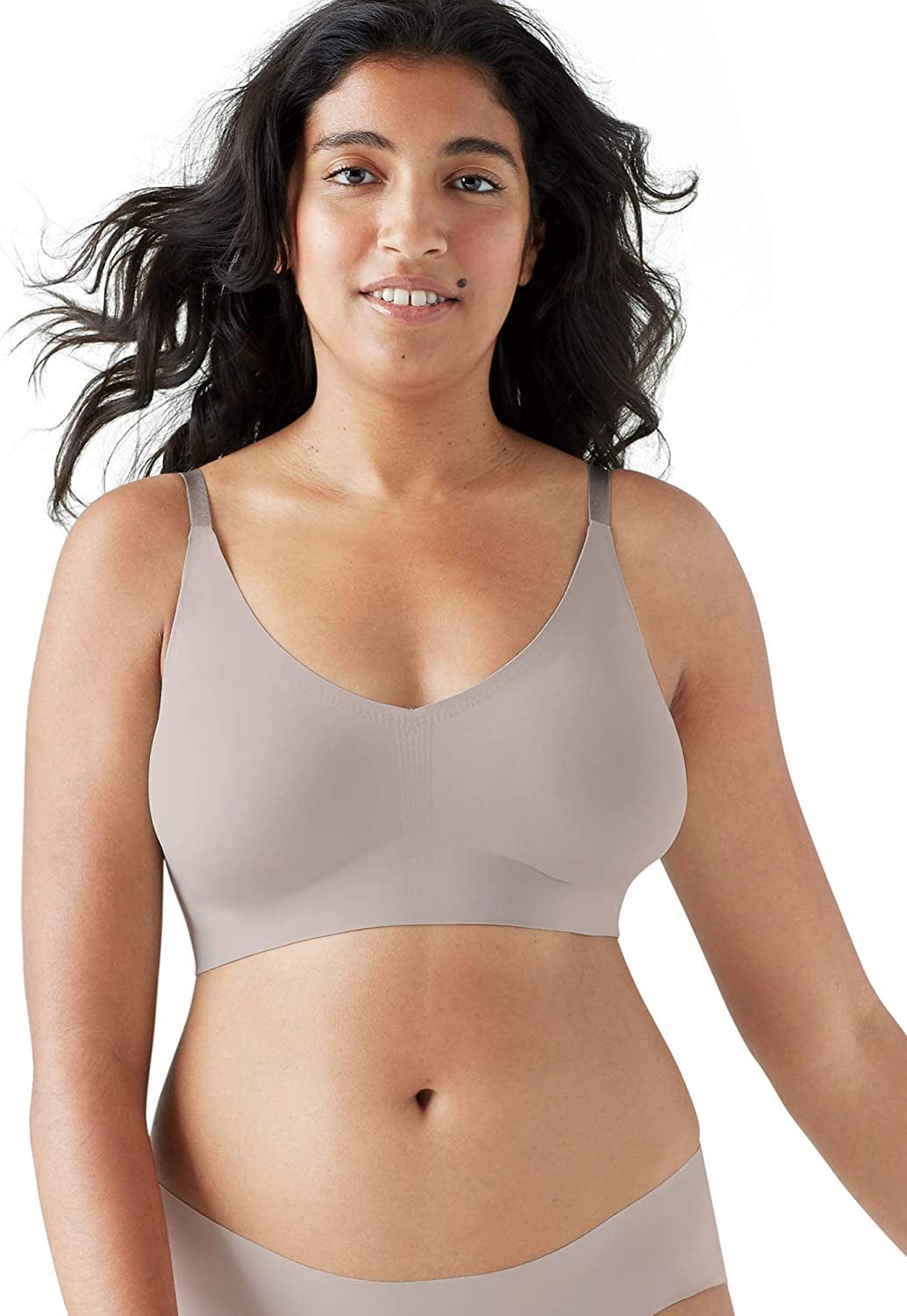 Women'S True Body Triangle Convertible Strap Bra Mink / Standard Cup / S (32C-D,34A-B)
