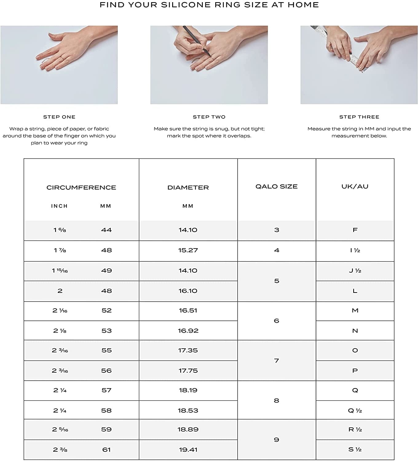 Women'S Twist Stackable Silicone Ring Collection