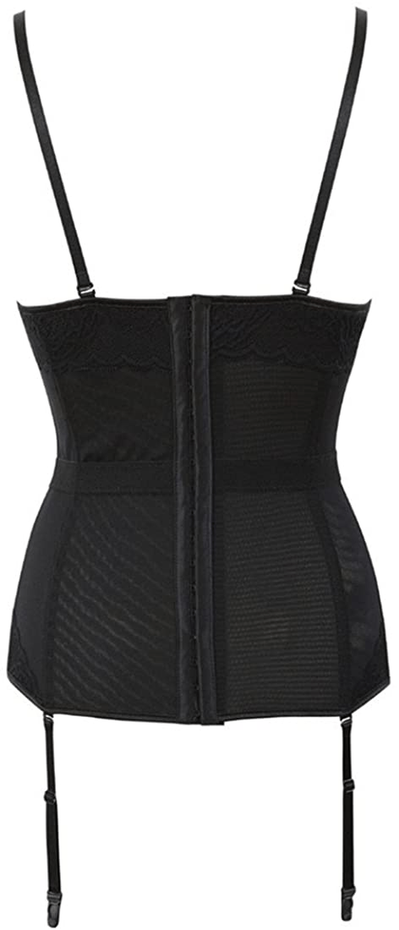 Women'S Victorian Lace Mesh Push up Bustier Corset Top Garter plus Size Lingerie Sets Apparel & Accessories > Clothing > Underwear & Socks > Lingerie Zhitunemi