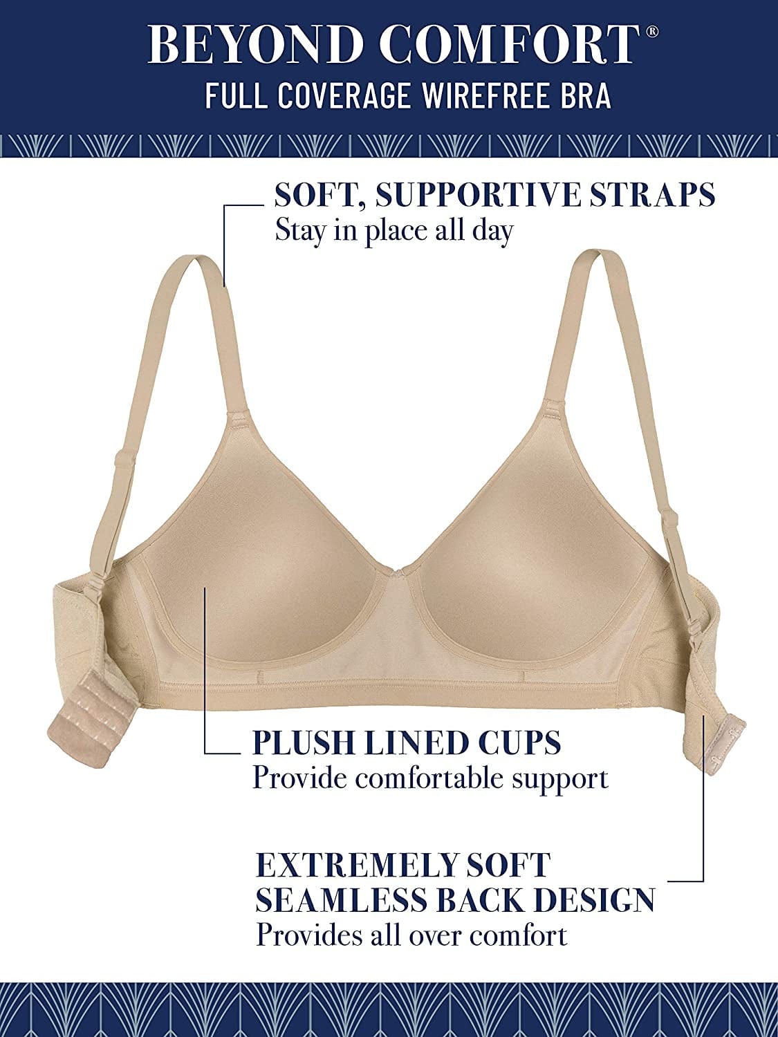 Women'S Wireless beyond Comfort Bras (Retired Colors)