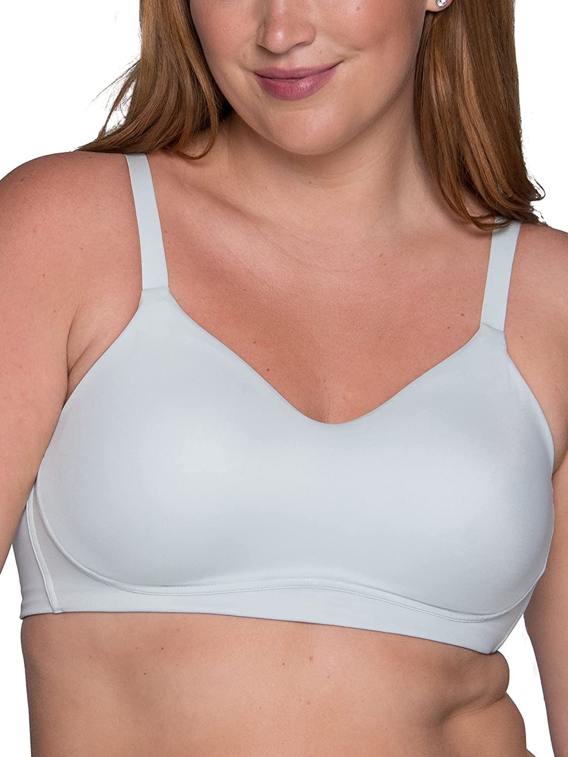Women'S Wireless Comfort Bra, Customize Your Shape & Support: Convertible Straps, Easy Pullover, Back Smoothing Back Smoothing - Softest Jade / Back Smoothing (72118) / Large
