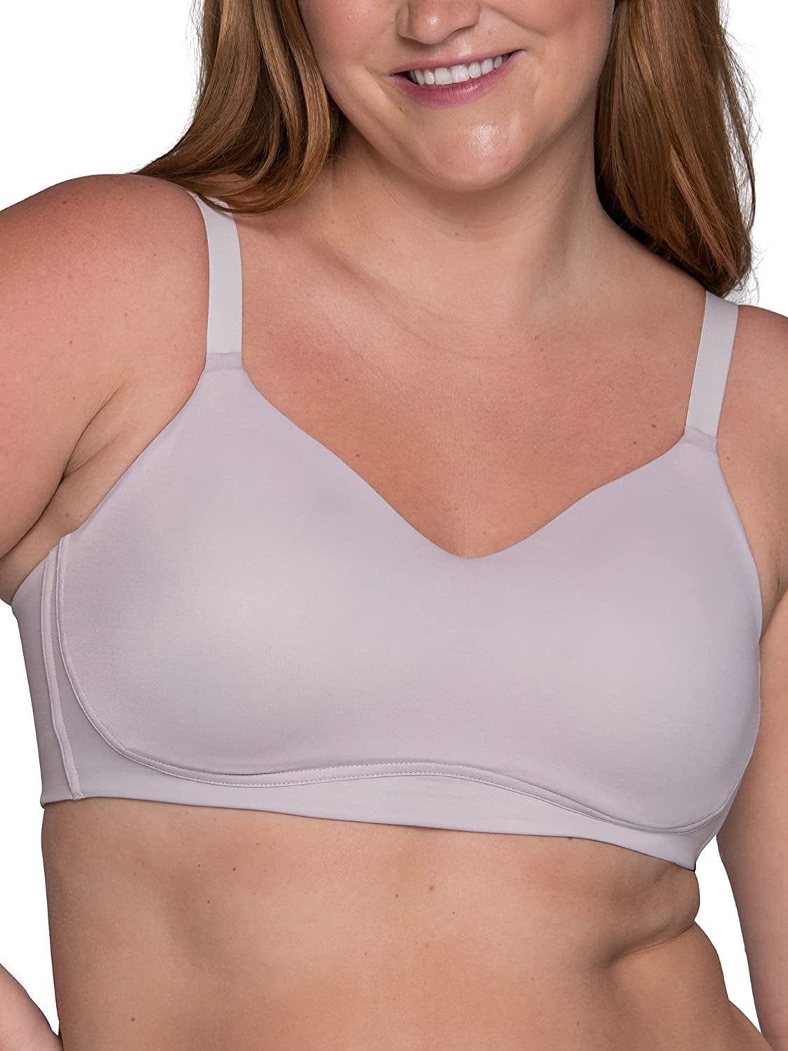 Women'S Wireless Comfort Bra, Customize Your Shape & Support: Convertible Straps, Easy Pullover, Back Smoothing Back Smoothing - Studio Grey / Back Smoothing (72118) / XX-Large