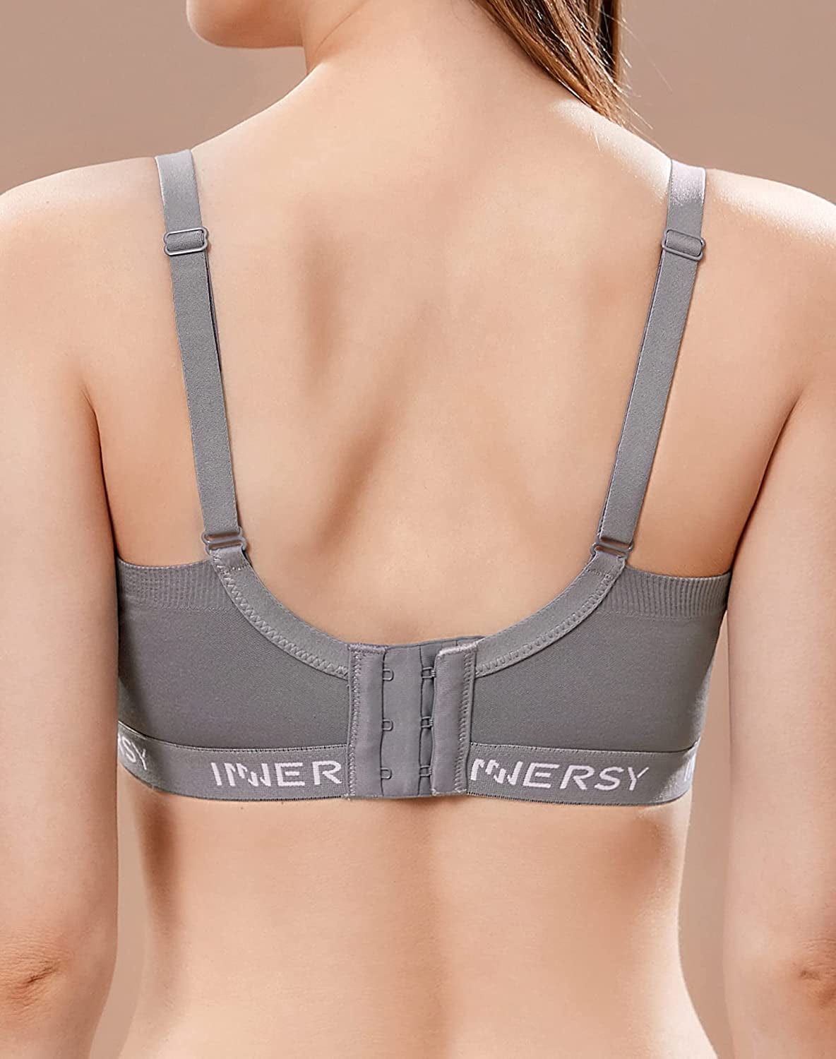 Women’S Wireless Comfortable Everyday Bras Padded Support 2-Pack