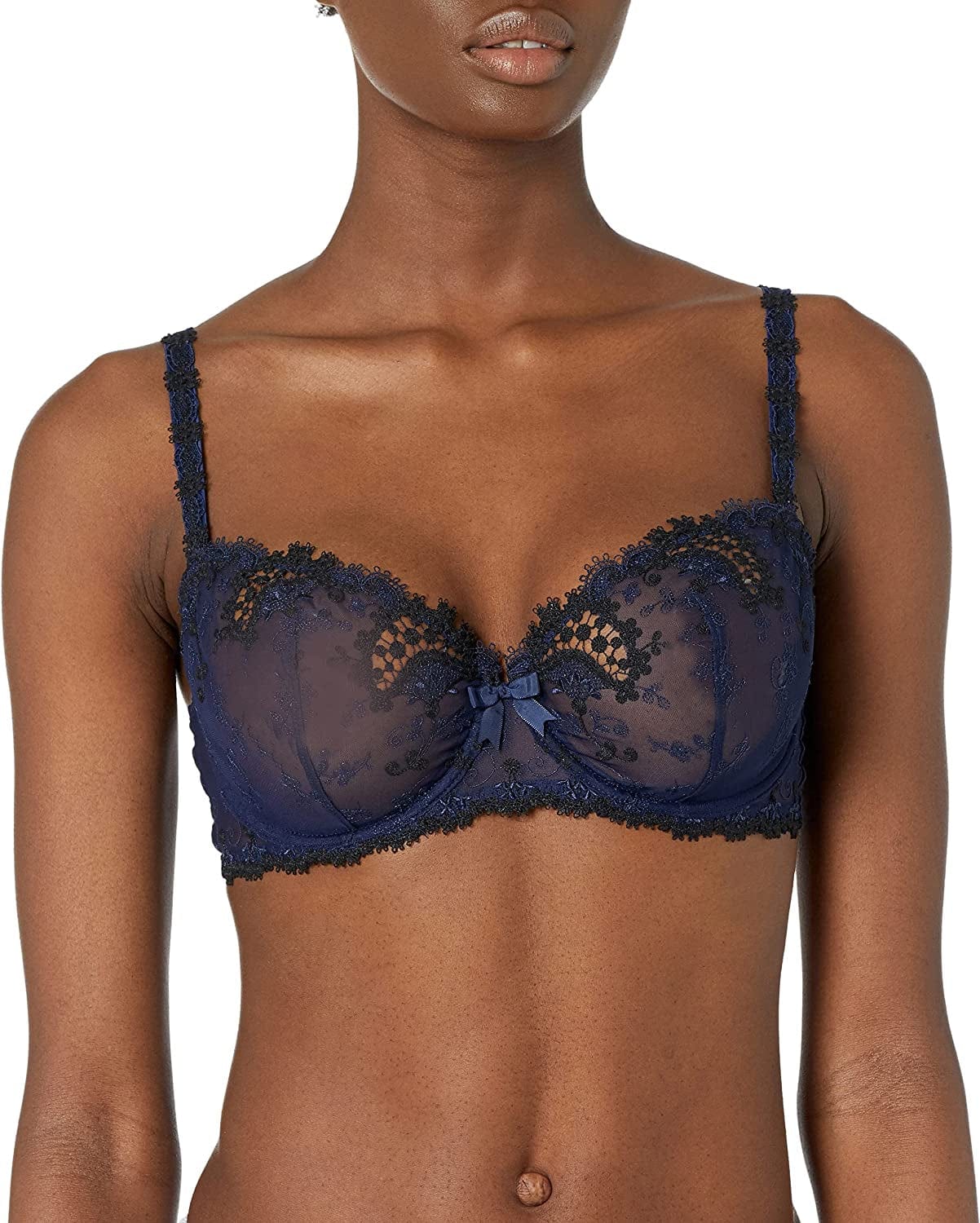 Women'S Wish Demi Cup Night Blue / 34D