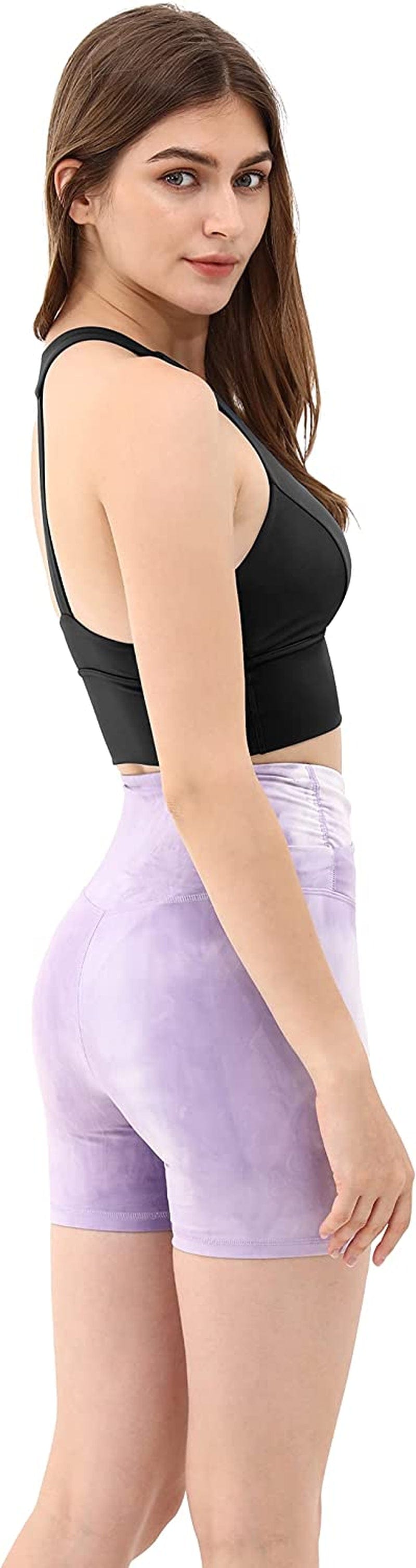 Women'S Y Racer Back Padded Sports Bra Fitness Workout Longline Yoga Bra Tops