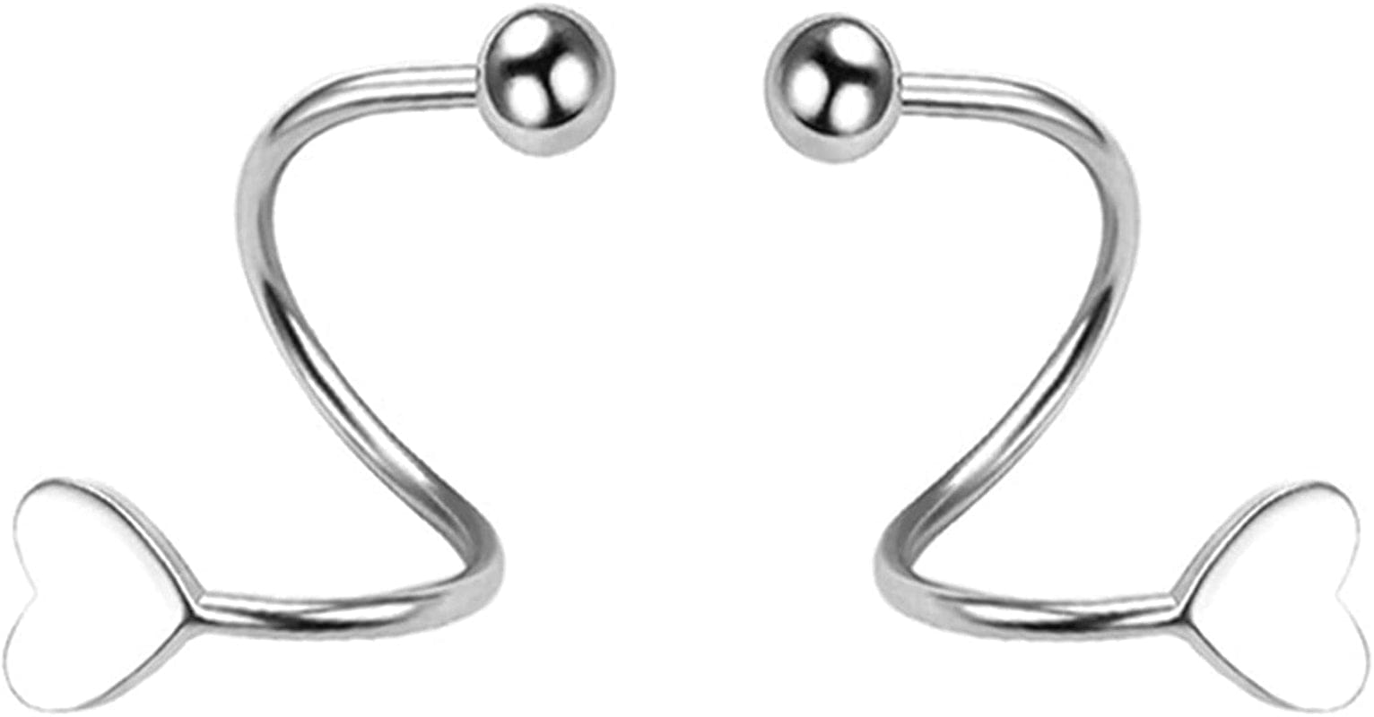 Women Synthetic Diamond Ear Studs Diamond Earrings,Women Girls Jewelry Wedding Dating Festival Gift Zircon Ear Studs Wedding Gift for Party Silver #1