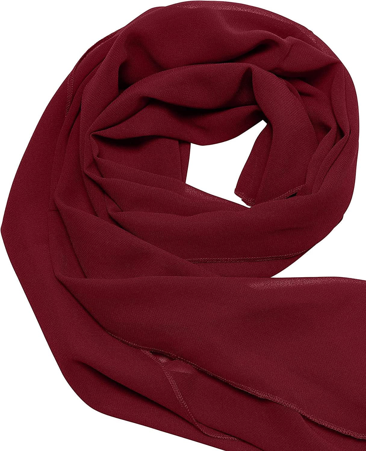 Womens Chiffon Bridal Evening Soft Wrap Scarf Shawl, Chiffon Lightweight Scarf for Women and Girls Apparel & Accessories > Clothing Accessories > Scarves & Shawls GownTown