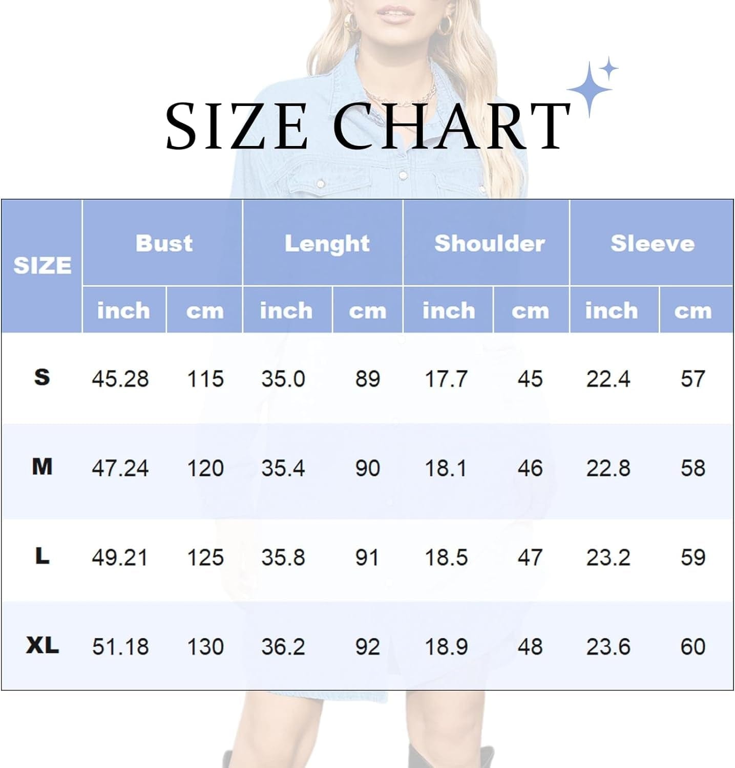 Womens Denim Shirt Dresses Long Sleeve Vintage Distressed Button down Casual Jean Dress with Pockets