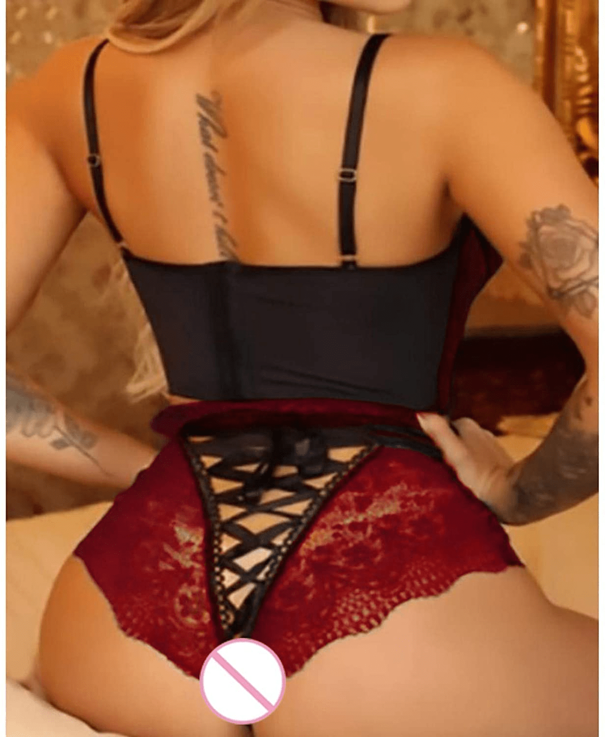Womens Loungewear Sling Pajamasteddy Lingerie Babydolls Chemises Negligees Exotic Bodysuit Valentine'S Day Gifts Apparel & Accessories > Clothing > Underwear & Socks > Shapewear aneralied