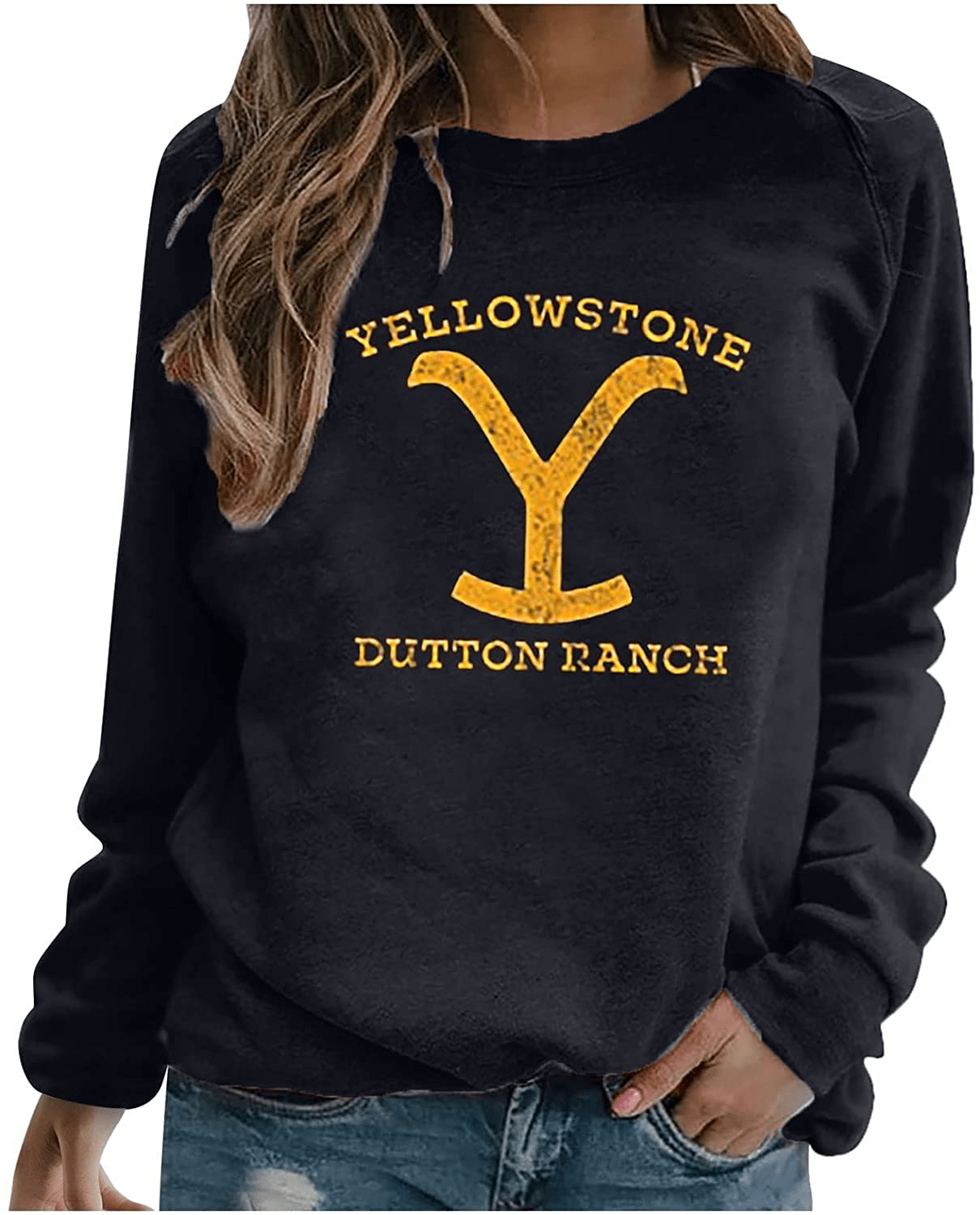 Womens Shirts Sweatshirt Hoodies Valentine'S Day Apparel Independence Day Novelty Long Sleeve Casual Top Girl Pullover Apparel & Accessories > Clothing > Activewear Kylie Max