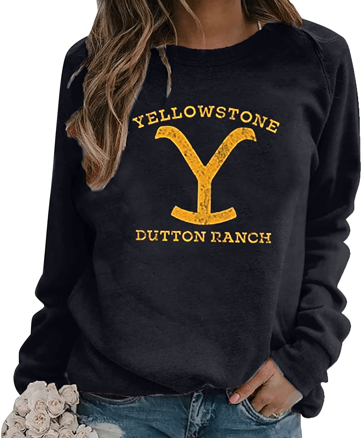 Womens Shirts Sweatshirt Hoodies Valentine'S Day Apparel Independence Day Novelty Long Sleeve Casual Top Girl Pullover Apparel & Accessories > Clothing > Activewear Kylie Max