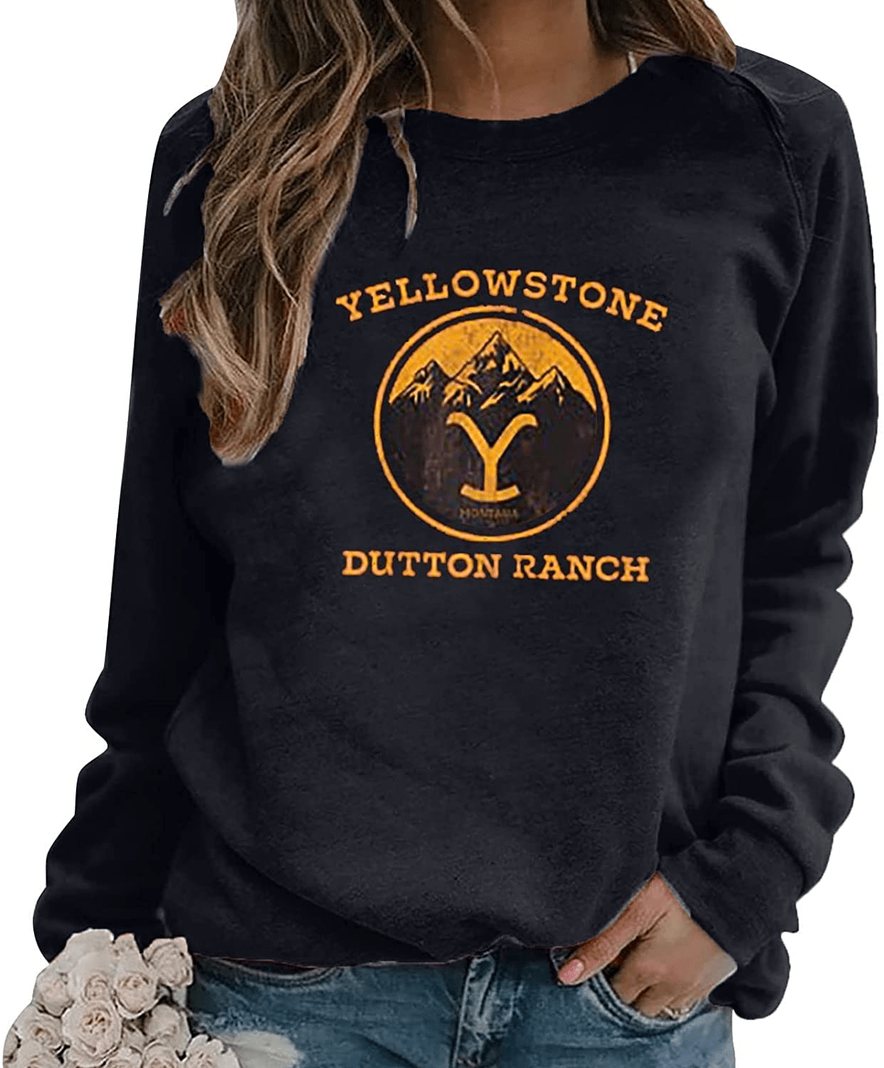 Womens Shirts Sweatshirt Hoodies Valentine'S Day Apparel Independence Day Novelty Long Sleeve Casual Top Girl Pullover Apparel & Accessories > Clothing > Activewear Kylie Max