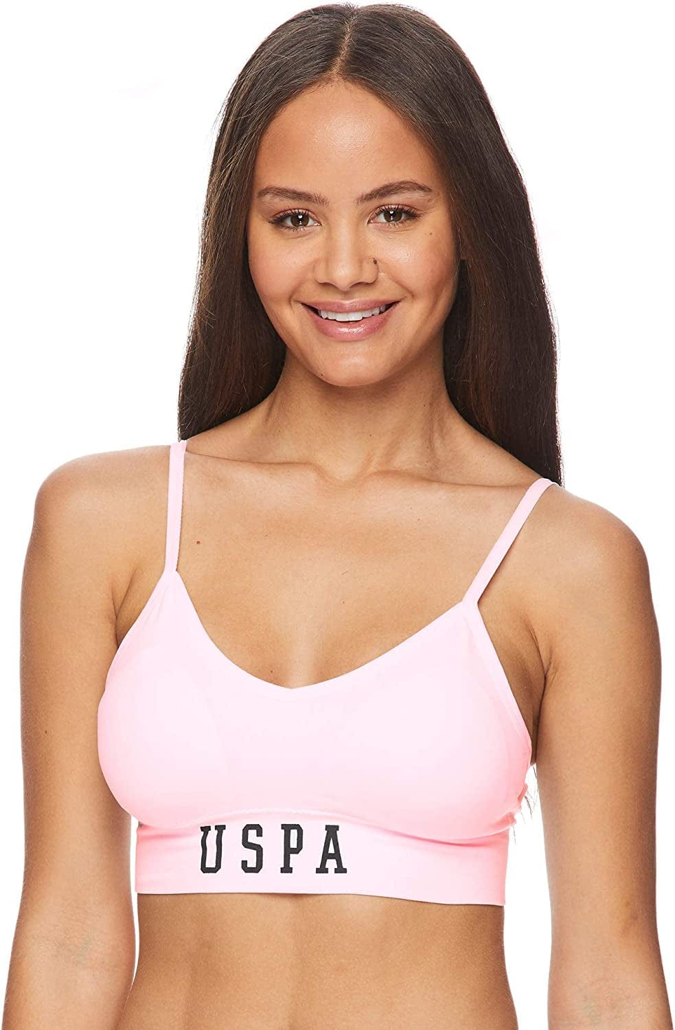 Womens Sports Bra Multipack - Wireless Bralettes for Women 3 Pack Heather Grey Meringue / X-Large