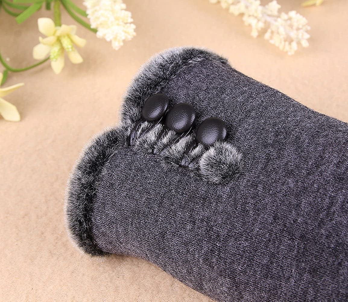 Womens Winter Gloves Warm Lined Touch Screen Driving Gloves (1Pack/2Pack/3Pack) Apparel & Accessories > Clothing Accessories > Gloves & Mittens T-GOTING
