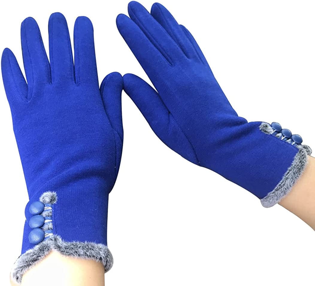 Womens Winter Gloves Warm Lined Touch Screen Driving Gloves (1Pack/2Pack/3Pack) Apparel & Accessories > Clothing Accessories > Gloves & Mittens T-GOTING Dark Blue