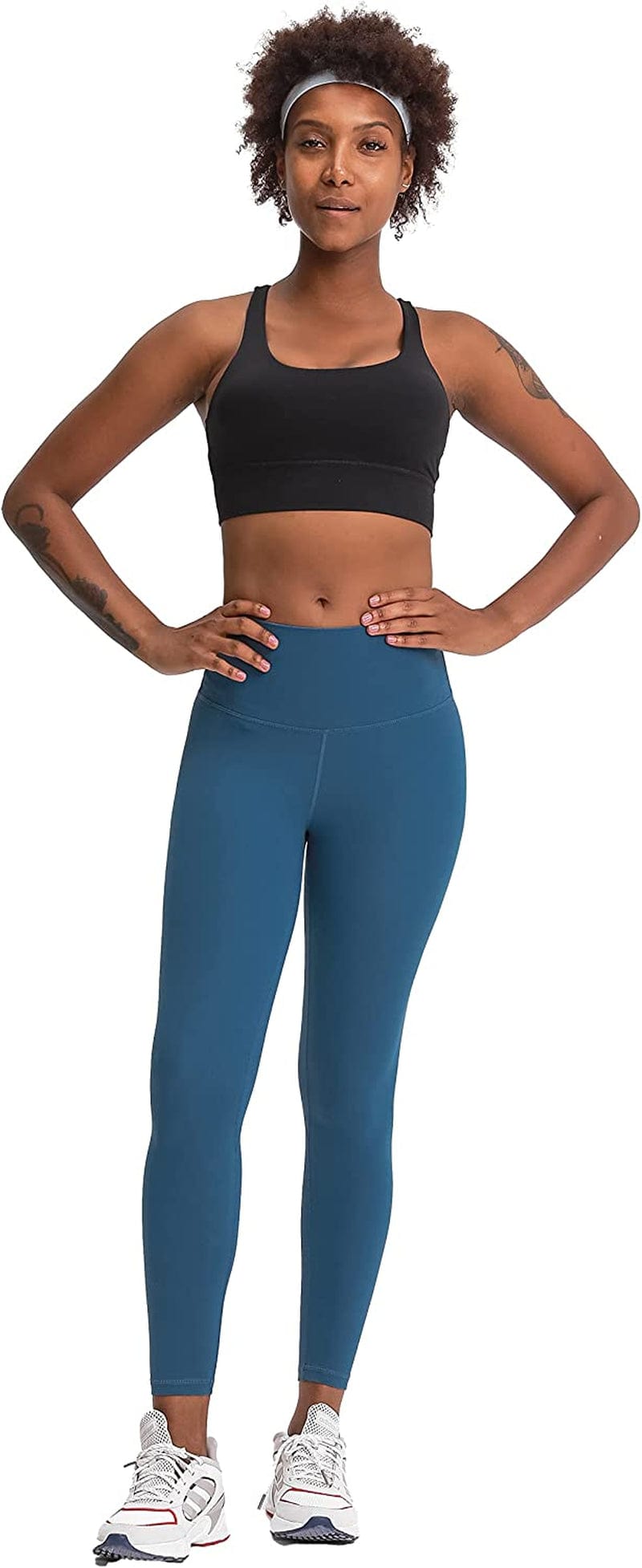 Workout Tops for Women Longline Strappy Sport Bra Crop Tank for Yoga Gym