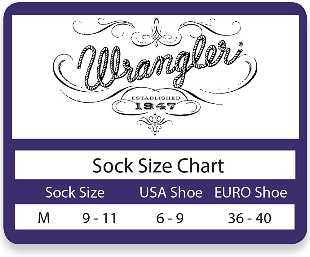 Wrangler Women's Ladies Horse Crew Socks 3 Pair Pack Arts & Entertainment > Party & Celebration > Gift Giving Wrangler