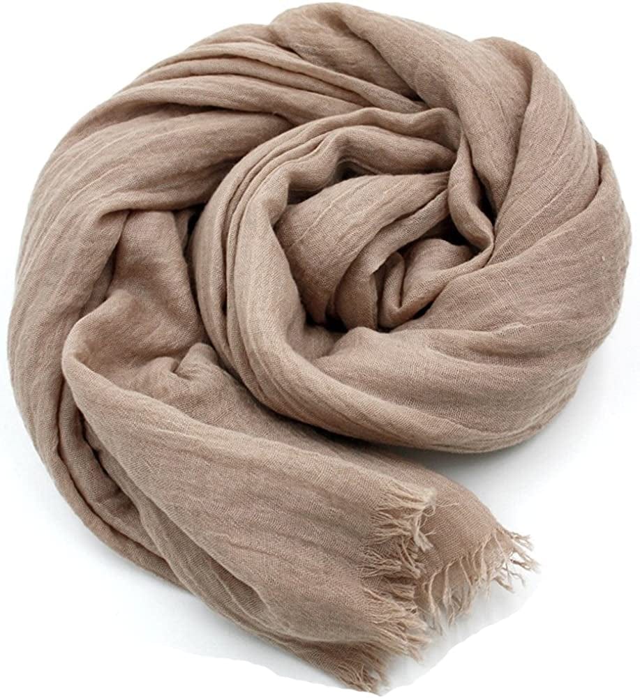 Wrap Shawls,Yoboko Pure Color Womens Fashion Long Scarf for Beach Outdoor Camping Traveling (200 X 130Cm) Apparel & Accessories > Clothing Accessories > Scarves & Shawls YOBOKO