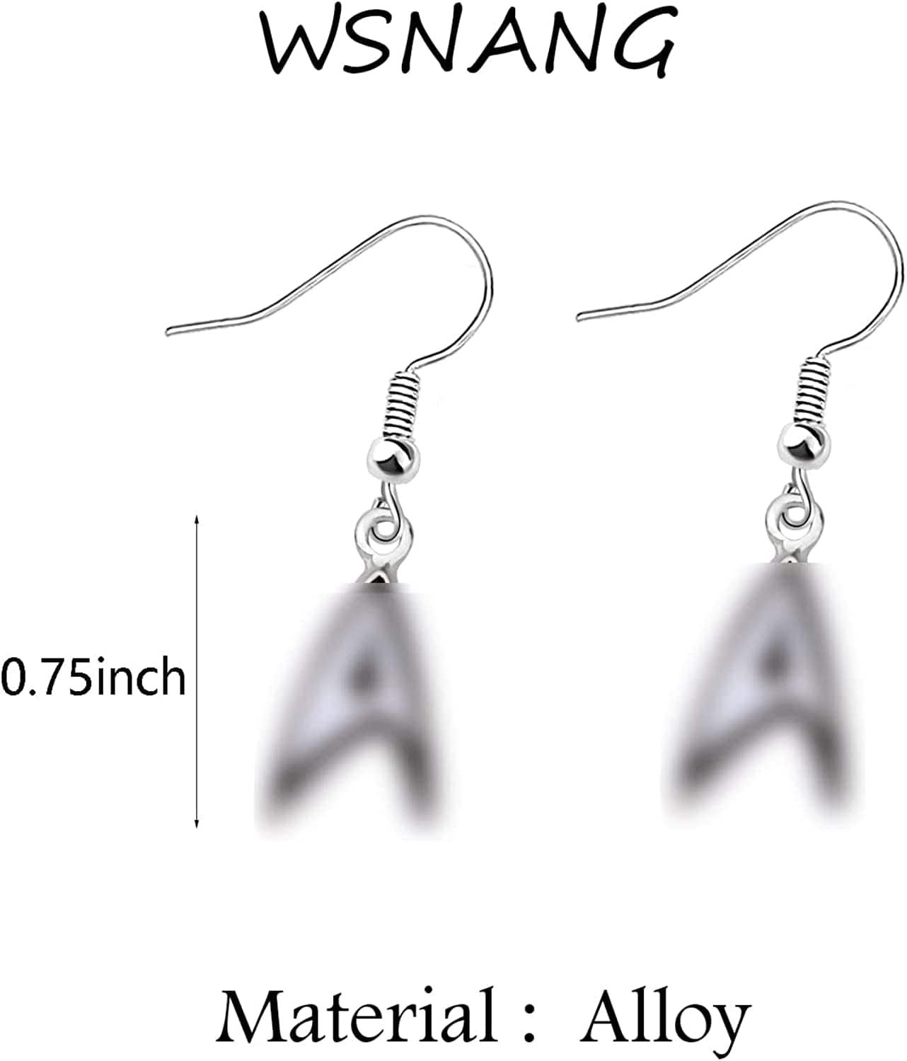 WSNANG Movie Earrings Movie Jewelry Gift Movie Inspired Gift for Movie Fans Apparel & Accessories > Jewelry > Earrings WSNANG