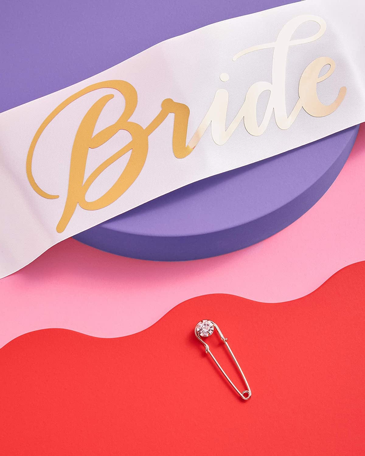 Xo, Fetti Bachelorette Party Sash + Veil - Bride to Be | Bachelorette Party Decorations Kit - Sash for Bride | Bridal Shower Gift Supplies Apparel & Accessories > Clothing Accessories > Sashes xo, Fetti