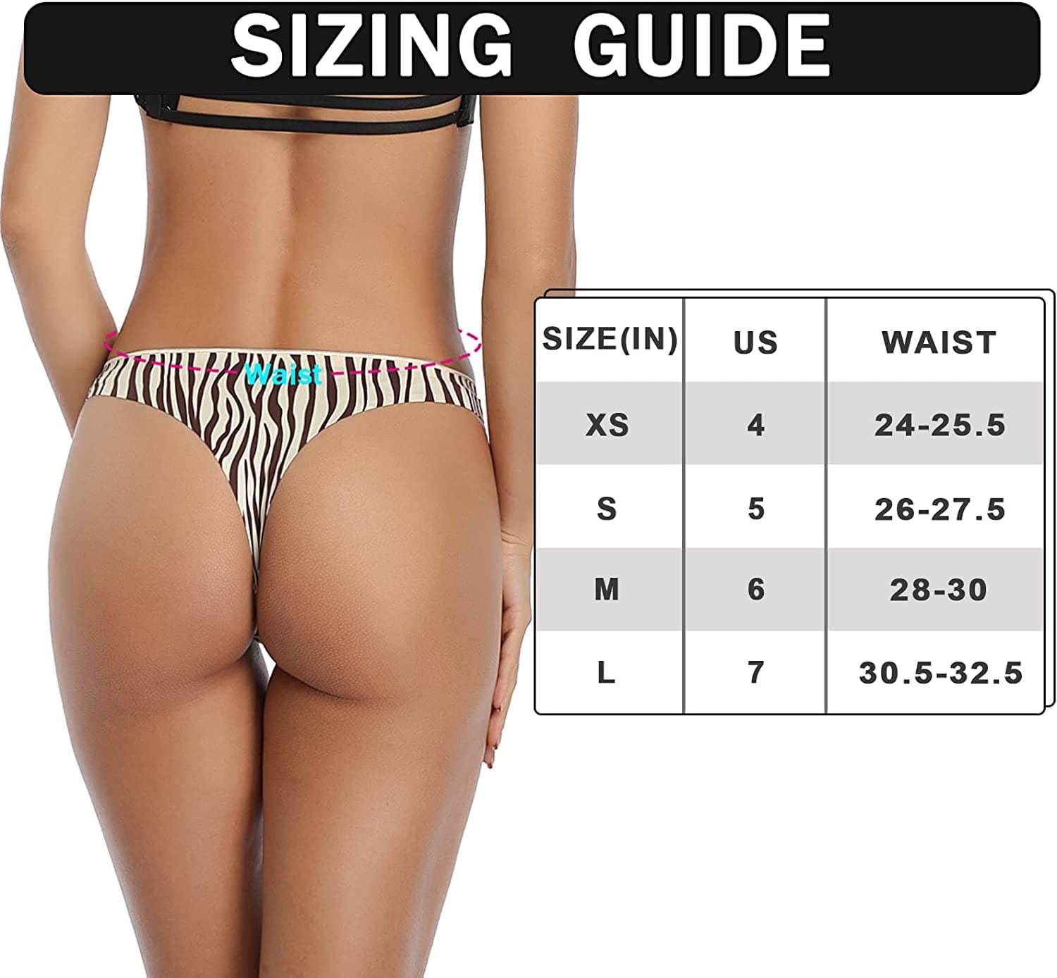 XS-XL Seamless, Soft, Spandex Stretchy Nylon Leopard Print Animal Print Thongs for Women